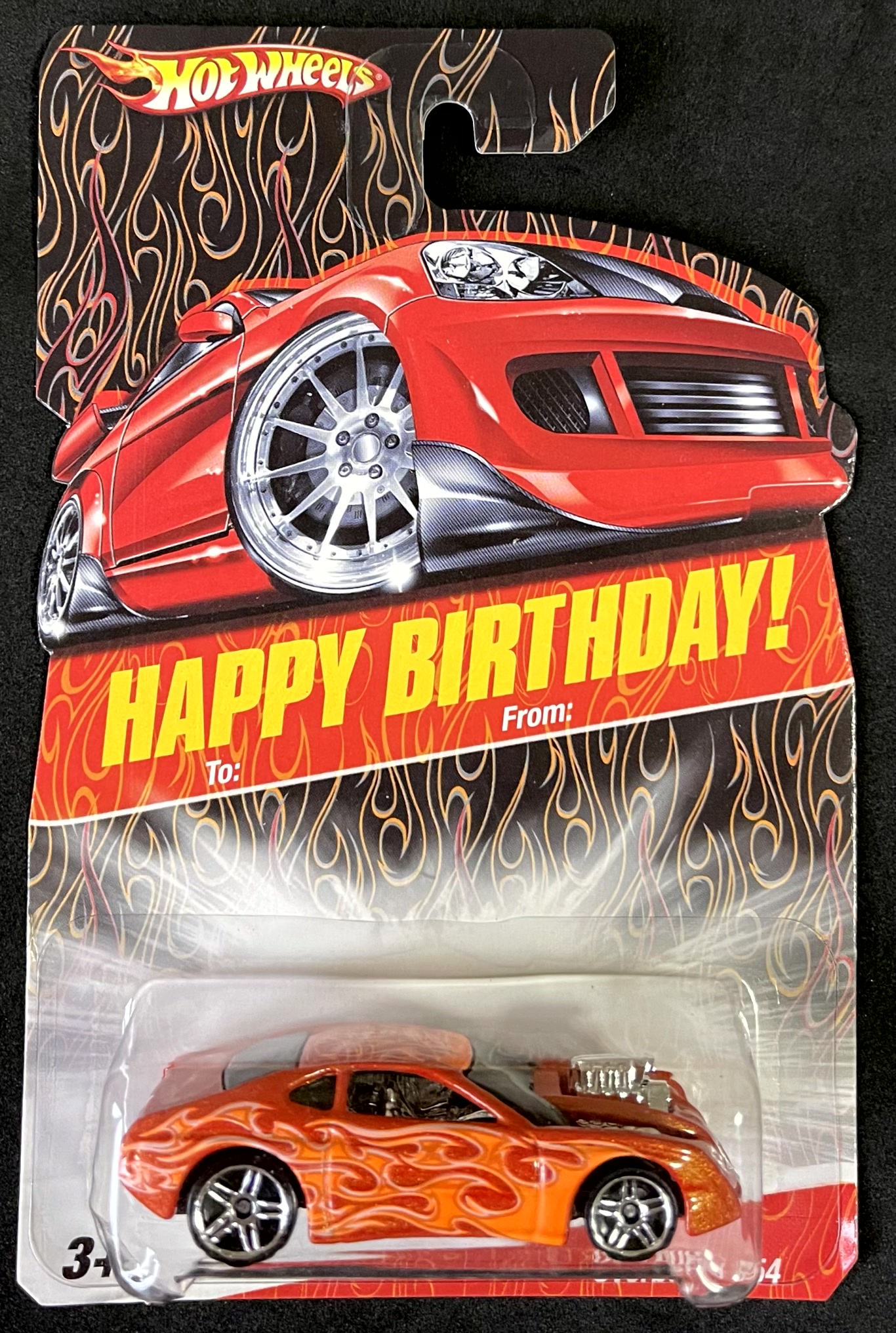 Hot Wheels - Happy Birthday - Hummer H2 Red; '68 Chevy Nova Orange ...