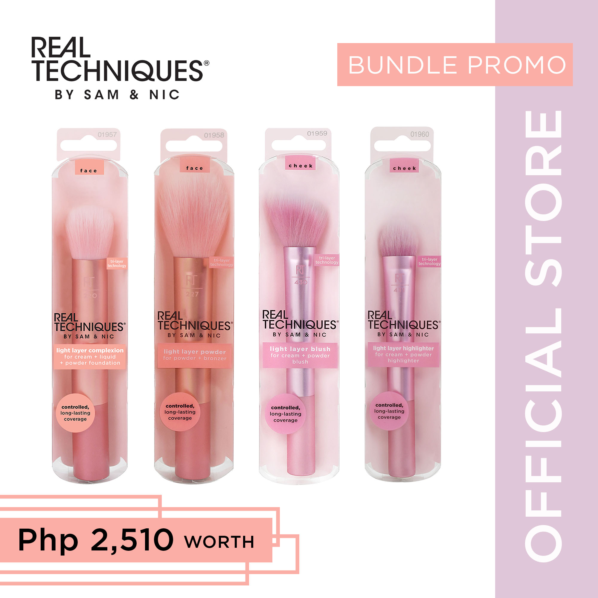 real techniques light layer blush brush