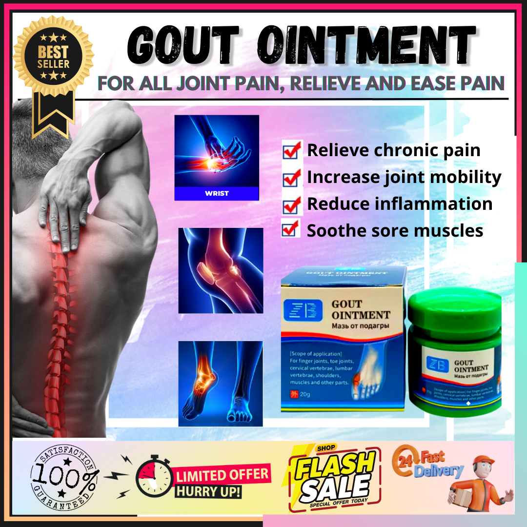 💯 GOUT OINTMENT AUTHENTIC SAFE GUARANTED AND EFFECTIVE Treatment Relief