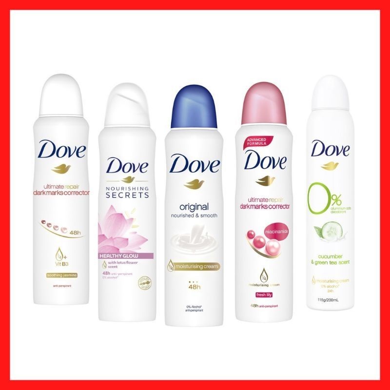 HOT SALE! ♀ Dove Ultimate Repair Dark Marks Corrector Deodorants Spray ...