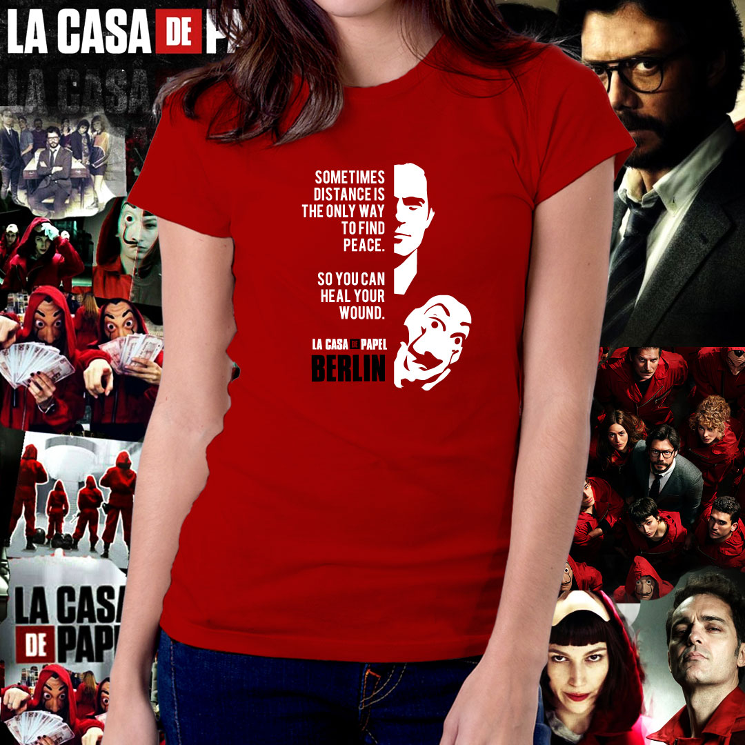 La casa de online papel berlin t shirt