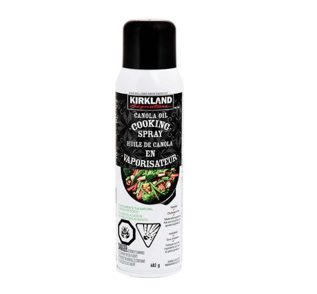 Kirkland Signature Canola Oil Cooking Spray review and price