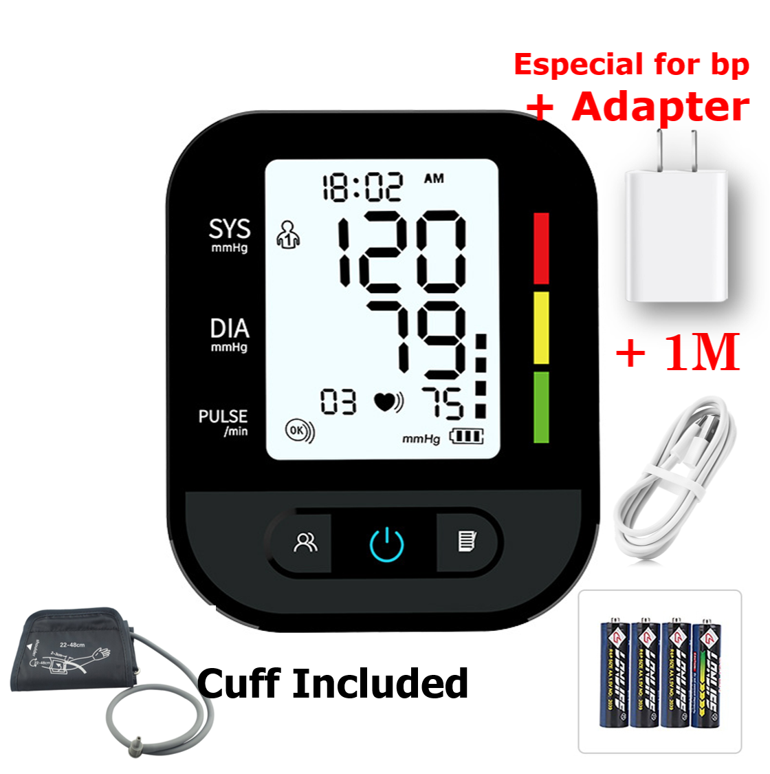 bp apparatus digital with charger