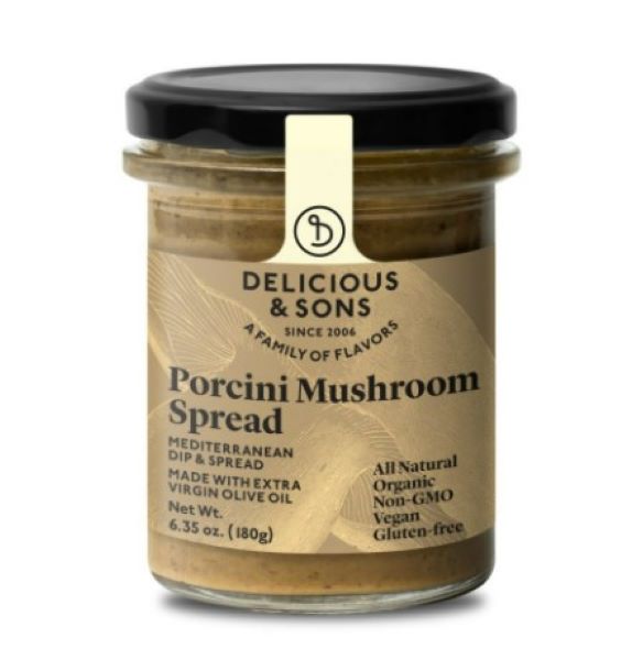 Organic Porcini Mushroom Mediterranean Dip & Spread, 180g Exp