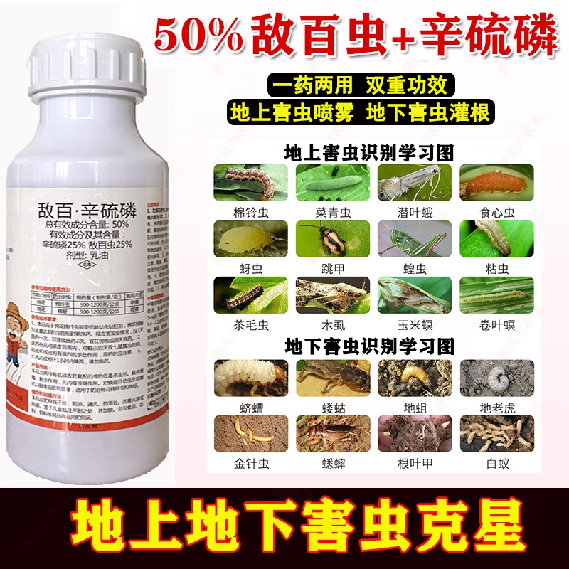 Trichlorfon phoxim pesticide milk rape green food heart cotton bollworm