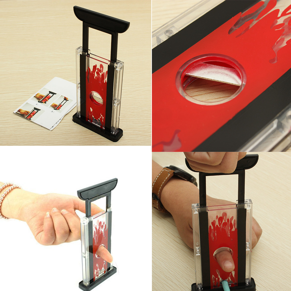 [YOWEI] Finger Cutter Chopper Guillotine Magic Finger Hay Cutter Tool