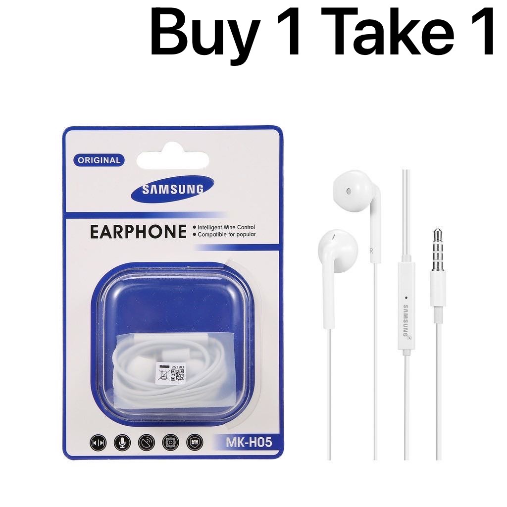 MKH05 Samsung earphones inear jack wired control headset with