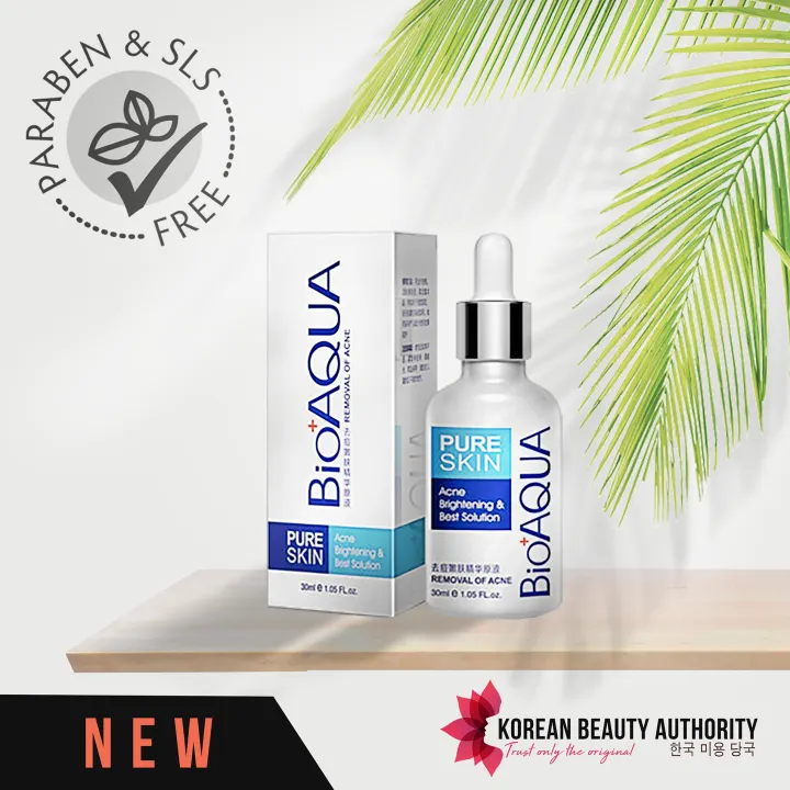 pure skin acne removal & brightening solution