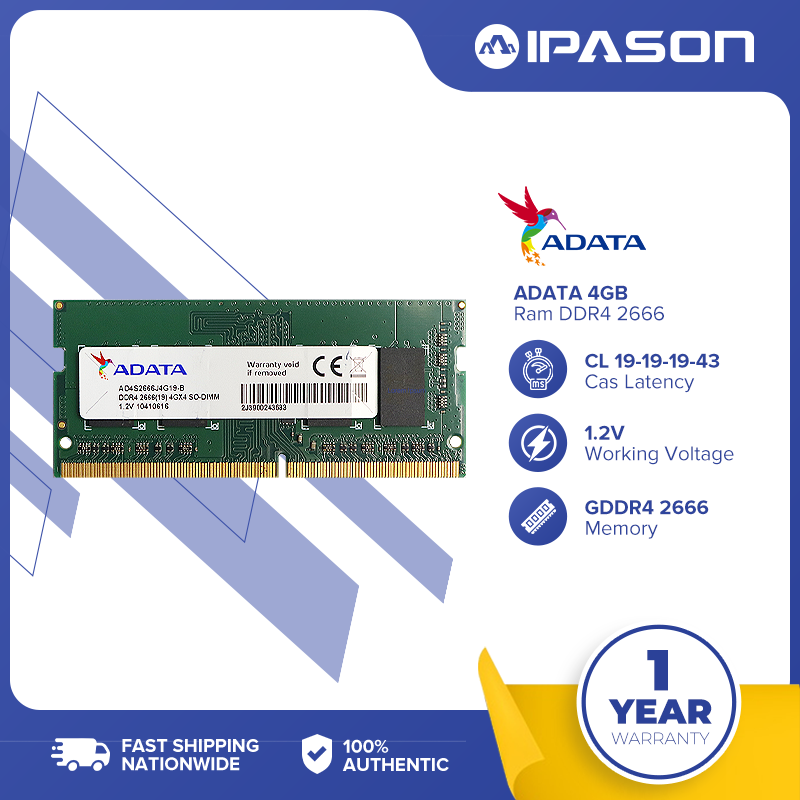 4gb Ddr4 2666 Ad4u2666732g19 Ddr4 4gb Ram Price Adata