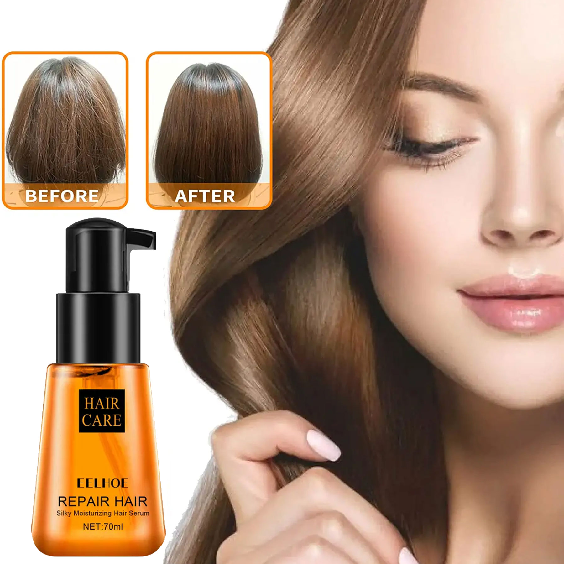 70ml Hair Care Oil Nourishing Conditioner Repair Damaged Hair Silky  Moisturizing Hair Serum leave-in Hair Conditioner | Lazada PH