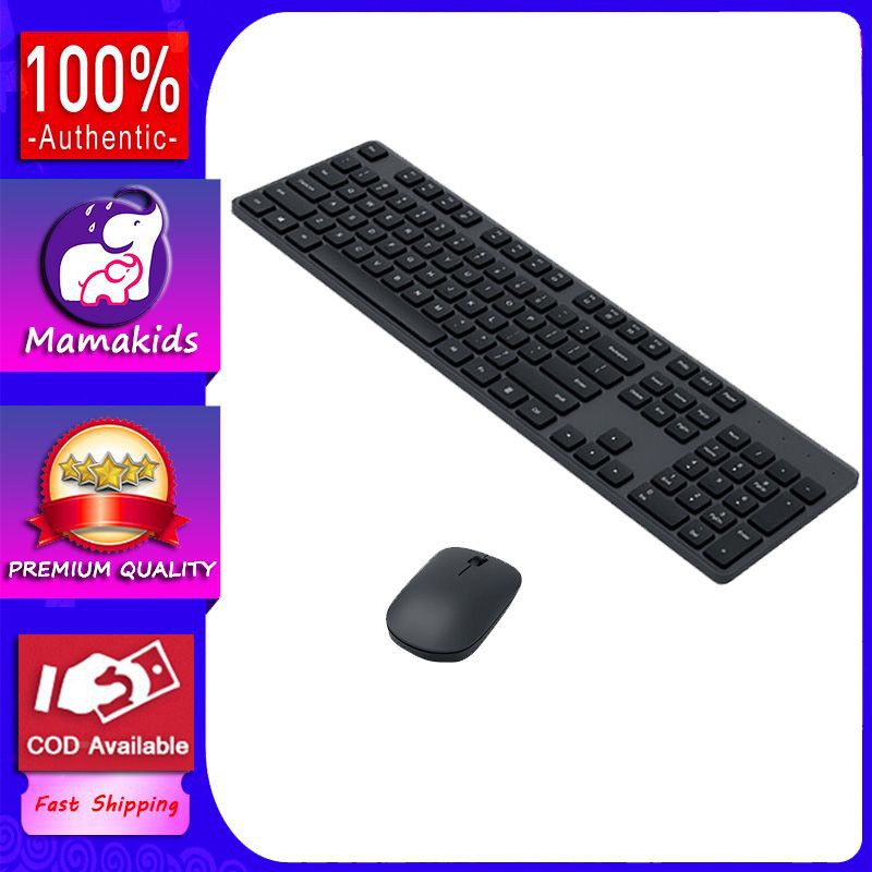 Xiaomi Wireless Keyboard Mouse Set 104 keys Keyboard 2.4GHz USB ...