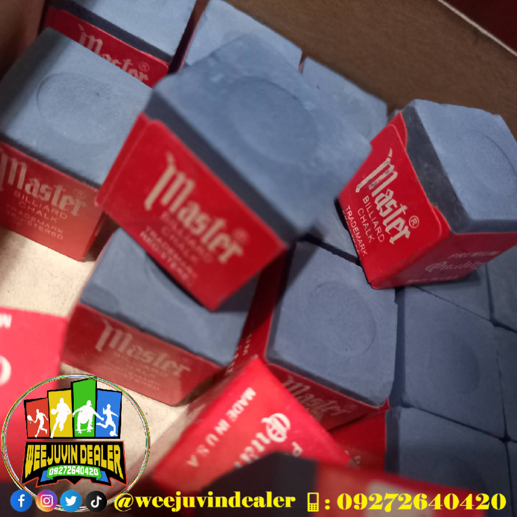 MASTER BILLIARD CHALK PER BOX / BILLIARD CHALK / WD BILLIARD