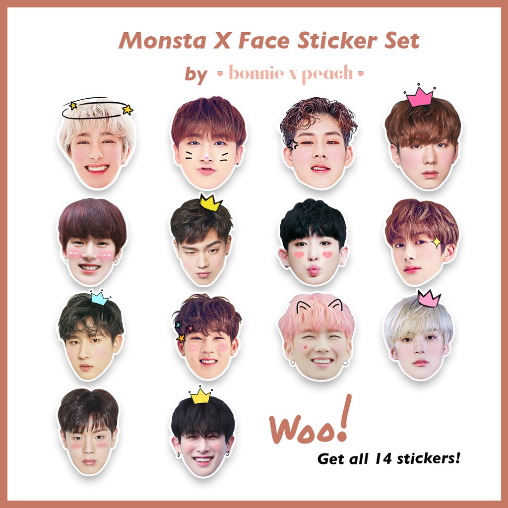 monsta x stickers shop monsta x stickers with great discounts and prices online lazada philippines