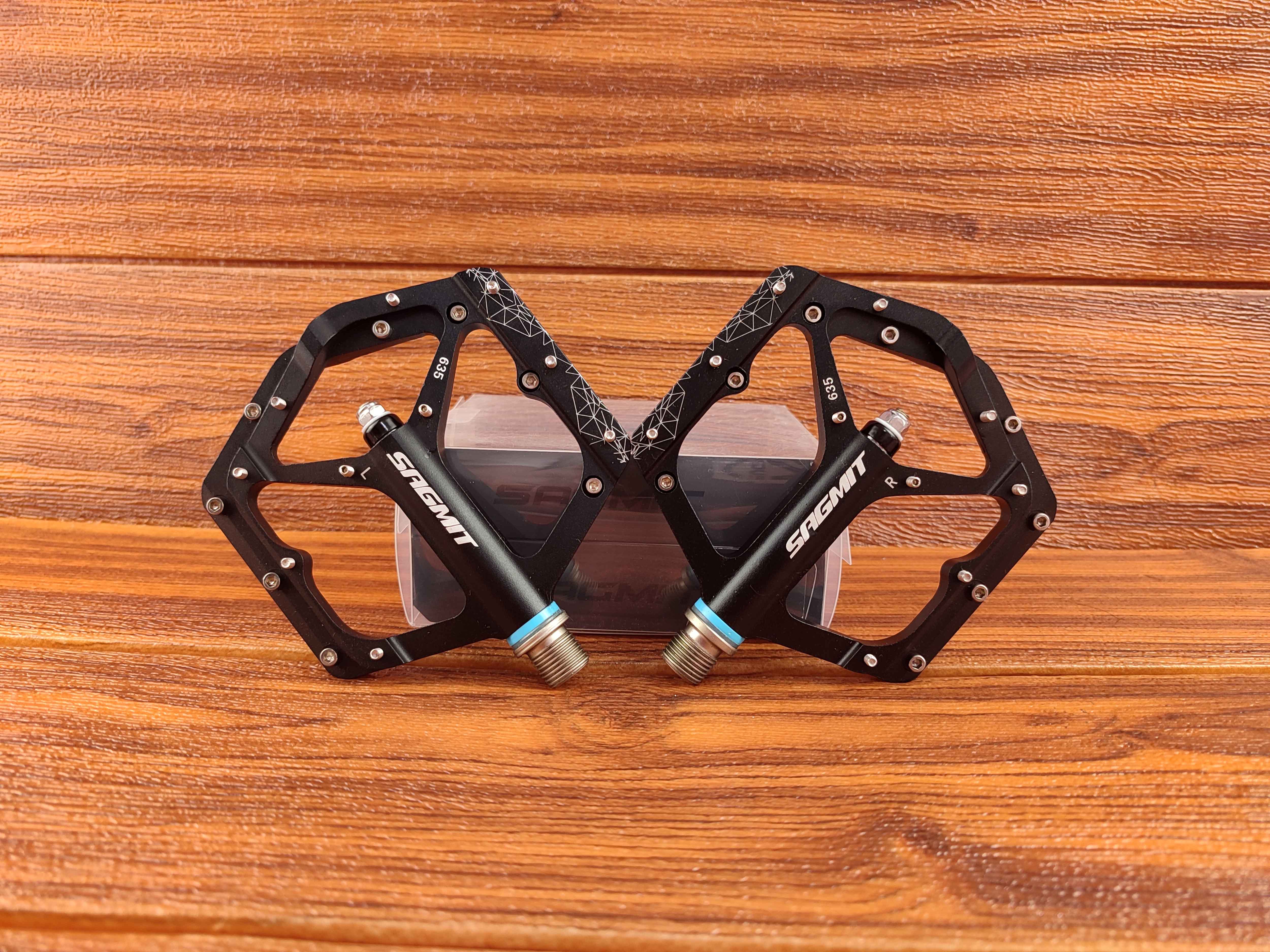 Sagmit 635 Alloy CNC Sealed Bearing Bicycle Pedal Anti Slip Mountain