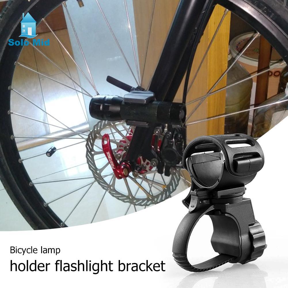 Perfeclan 4 x Universal Bike Flashlight Mount Holder Light Lamp Tourch Clip 