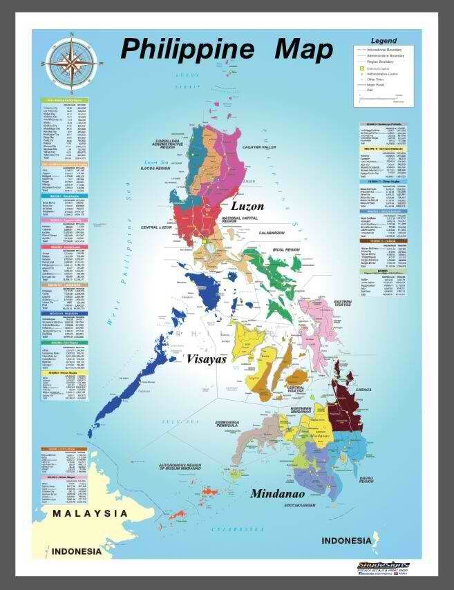 EDUCATIONAL POSTER TARPAULIN PHILIPPINE MAP SMALL & BIG SIZES | Lazada PH