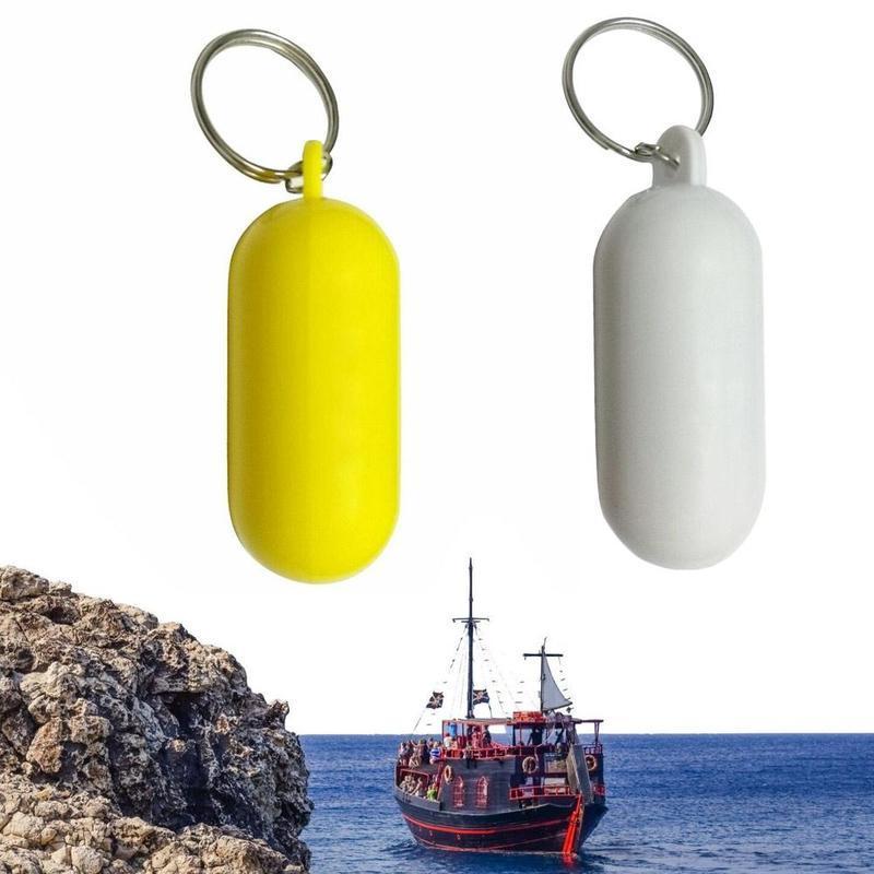 2* Floating Keychain Buoyant Key Ring Fit Boating Float Marine Water Safety EDC 