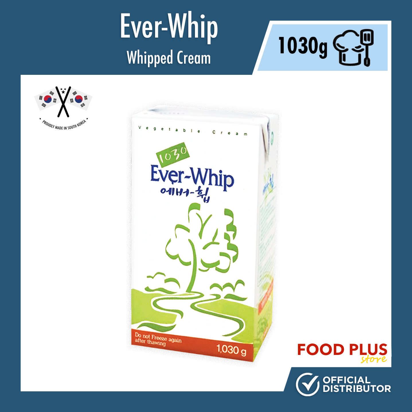 EverWhip Whipping Cream (1030g) Lazada PH