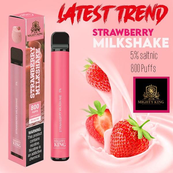 MIGHTY KING Puff Plus 800 PUFFS 5 SALTNIC Puff Bar Vape Pen Disposable