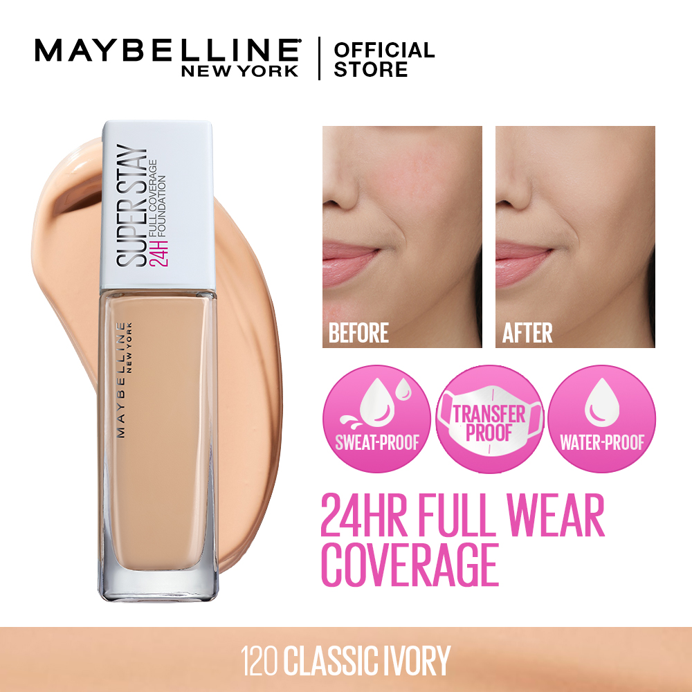 maybelline superstay liquid matte foundation