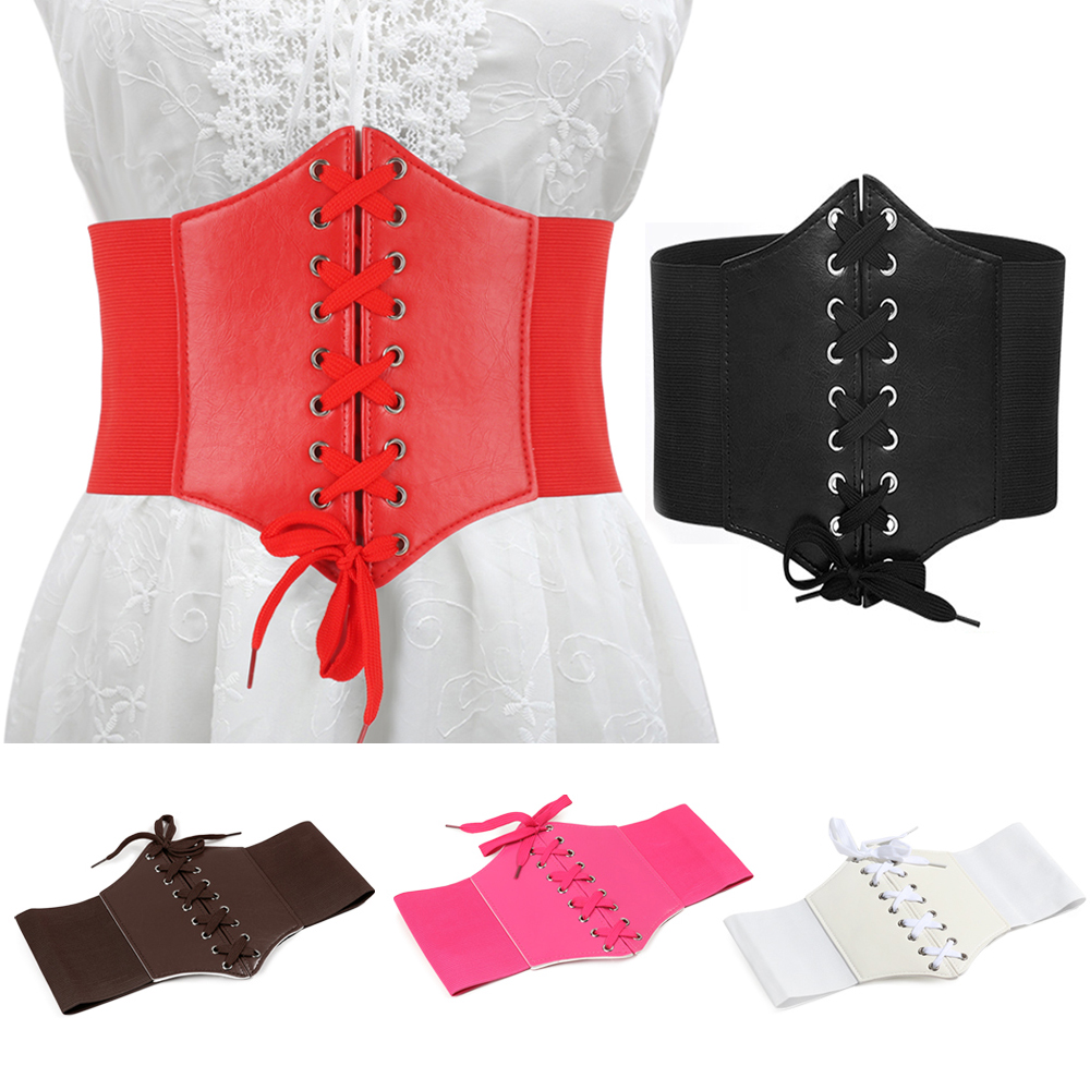 【Ready Stock/COD】Gothic Stays Corset Bustier Top Waist Shaper Leather ...