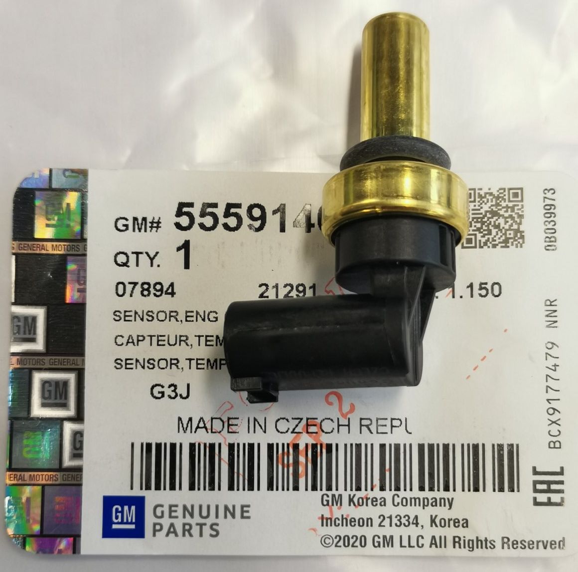 GM Engine Coolant Temperature Sensor for Chevrolet Orlando / Chevrolet