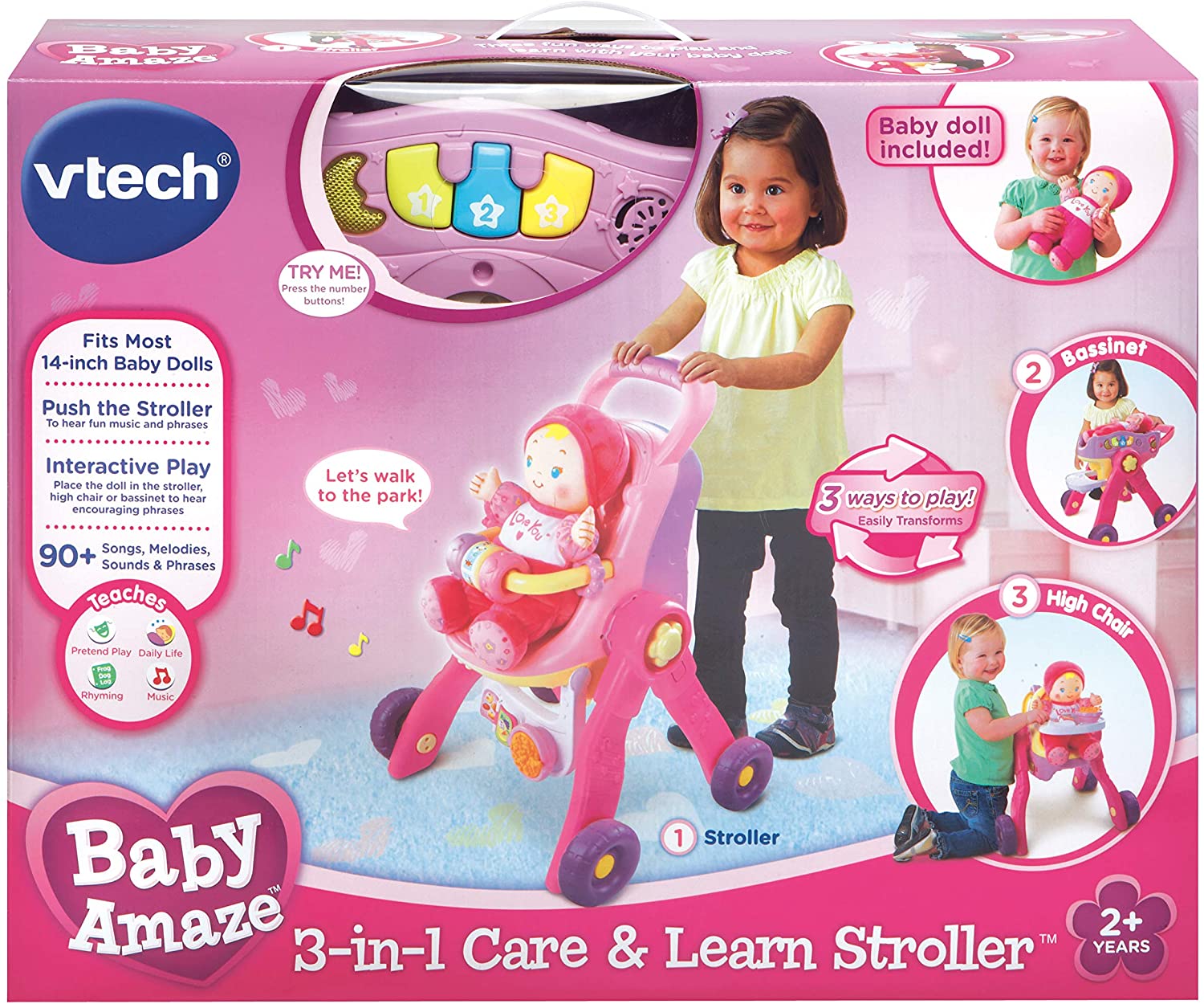 vtech baby amaze stroller
