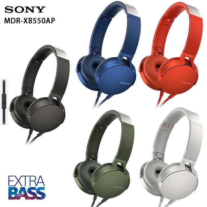 SONY MDR-XB550AP Extra Bass Headphones | Lazada PH