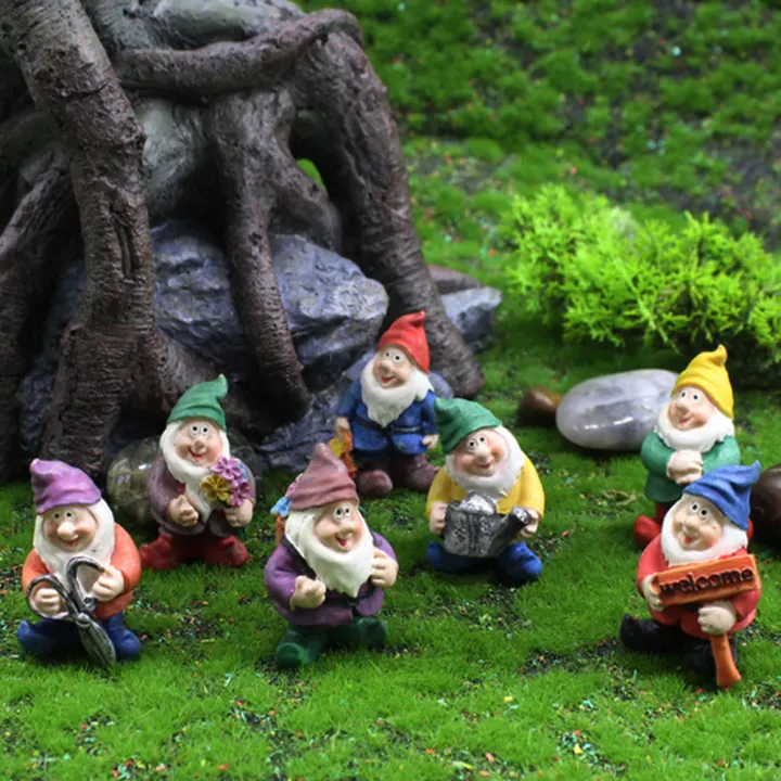 Wasteland Beauty Gift Micro Landscape, Miniature Garden Gnome Figurines
