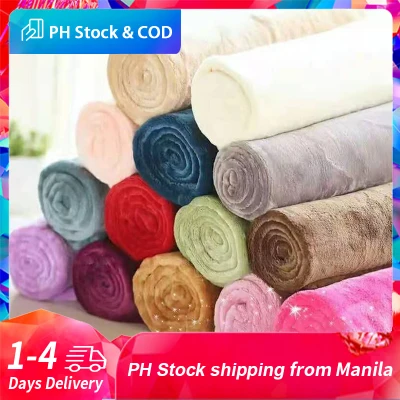 【PH Stock&COD】Low Price Kumot Blanket Pranela Size 70*100cm Inches Single Size Color Random Shipping lng！
