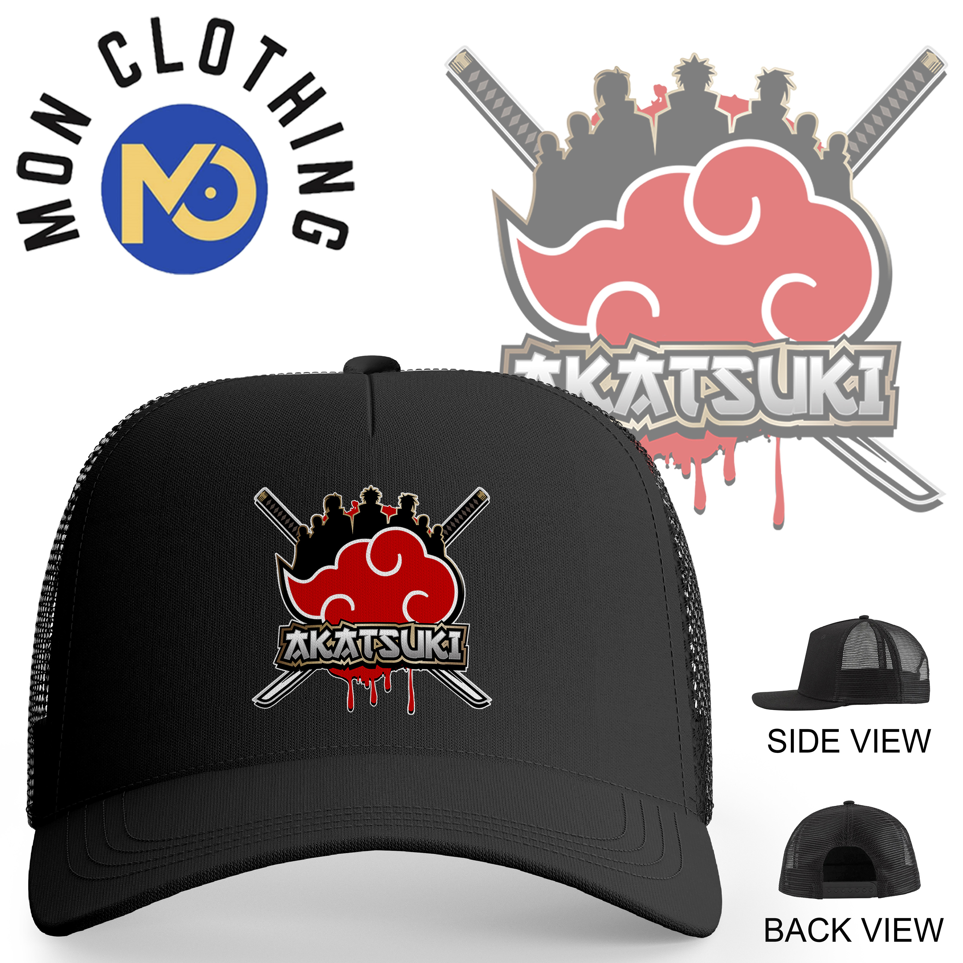 Akatsuki Symbol Cap Naruto Shippuden