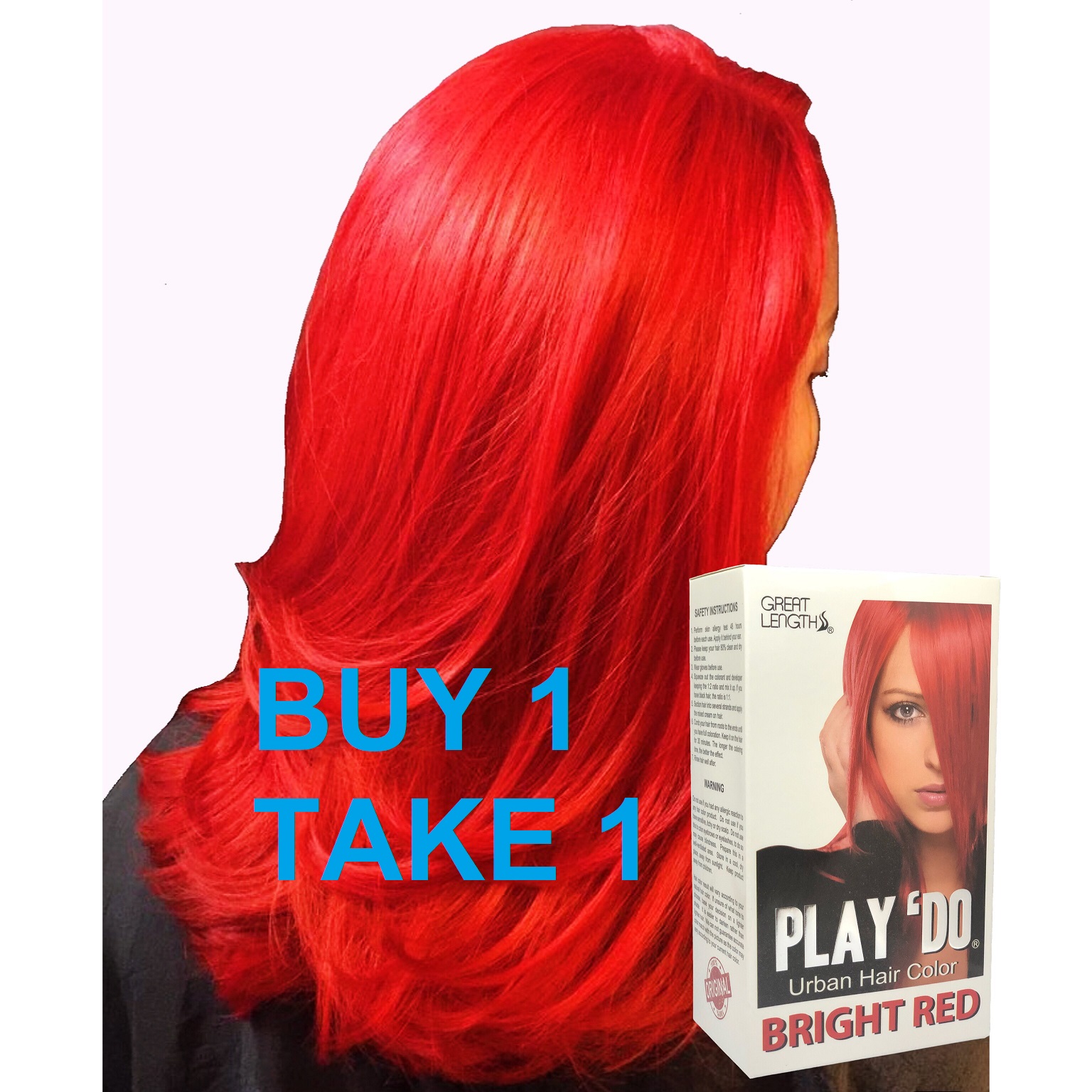 Play 'Do Urban Hair Color Bright Red 180 ml, Hair color cream, Permanent hair  color, Hair dye, Highlights | Lazada PH