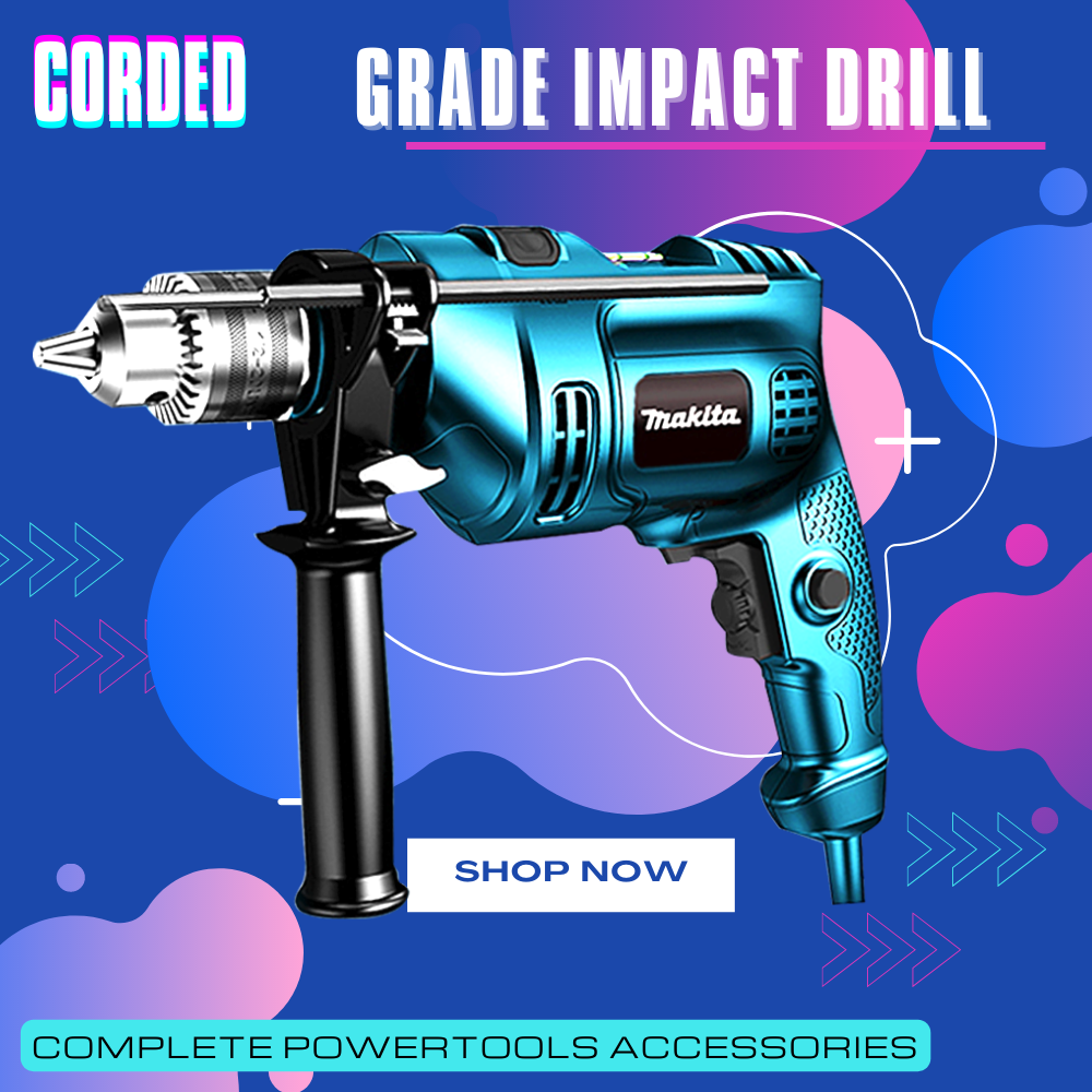 Premium Corded Hammer Power Tools 800 watts Grade Impact drill Power