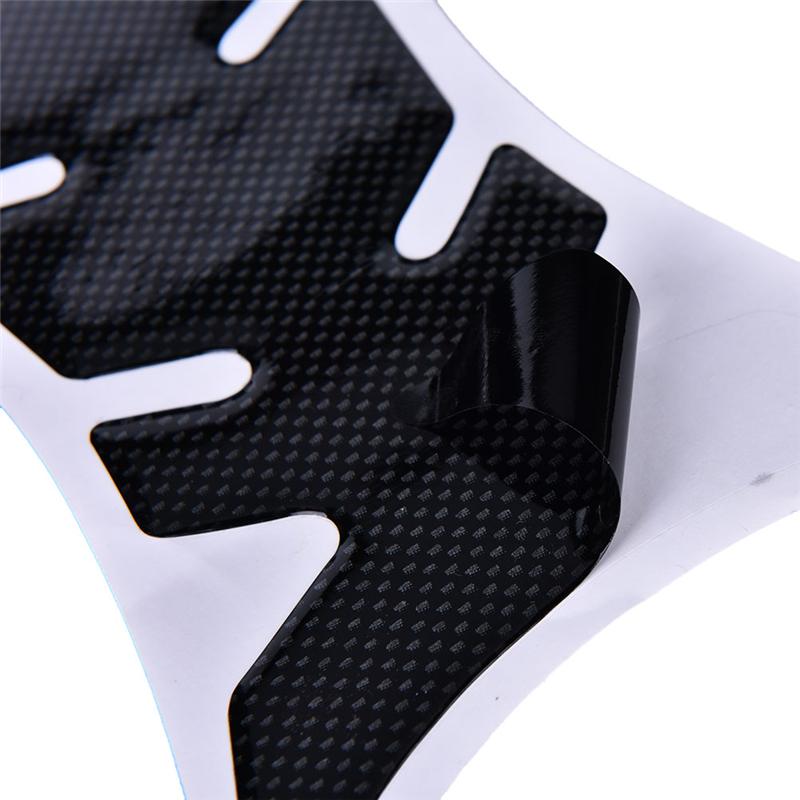 Moto Tank Pad Protector Pour Moto Scratch Pad Compatible, BM.W K1300r Nero Carbonio, FIN 19,5 X 9 Cm