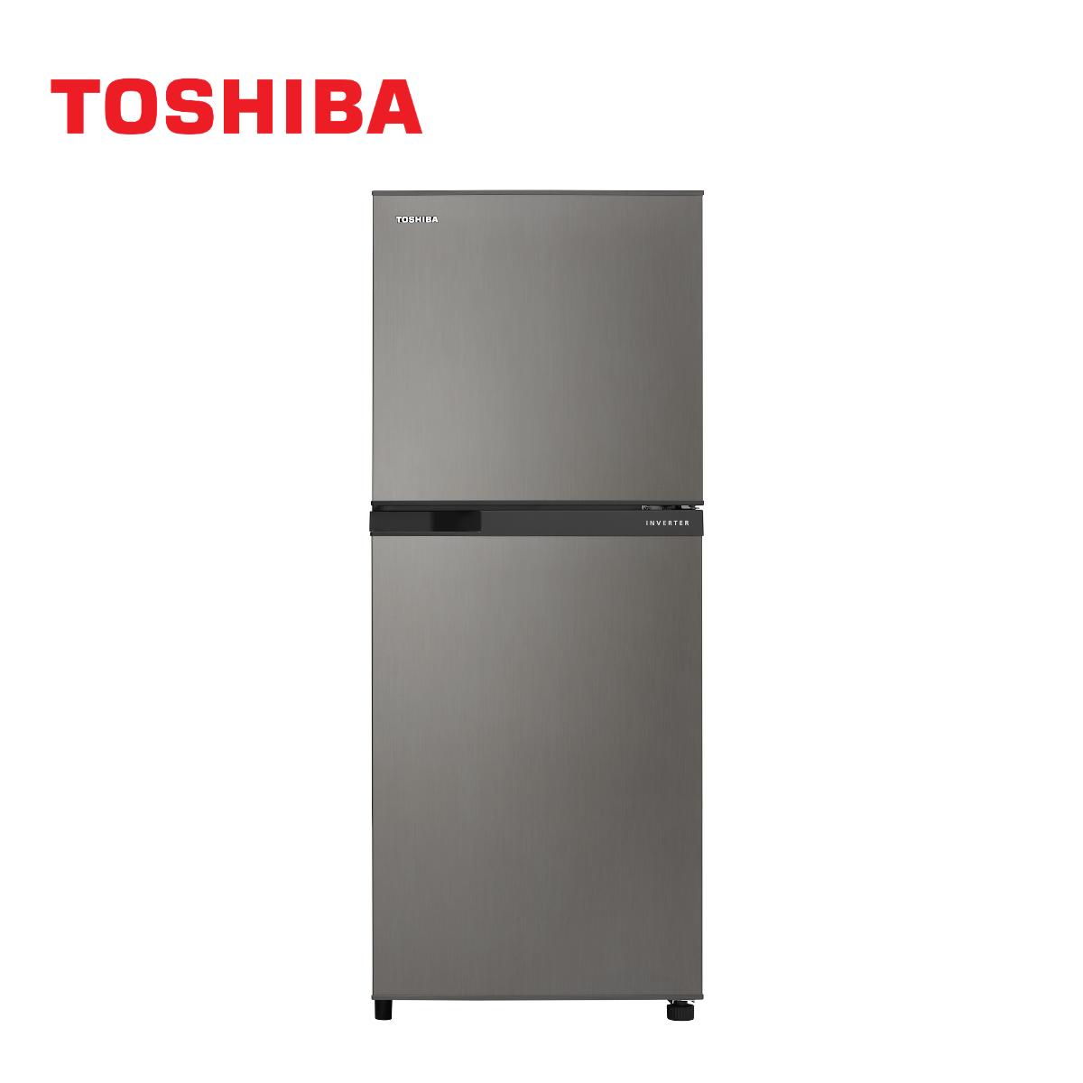 Toshiba GR-A25KU (DS) 7 Cubic Feet 2 Door Inverter Dark Silver Refrigerator