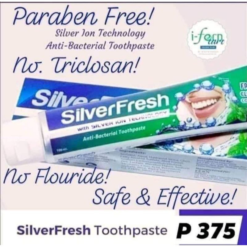 silverfresh toothpaste for underarms