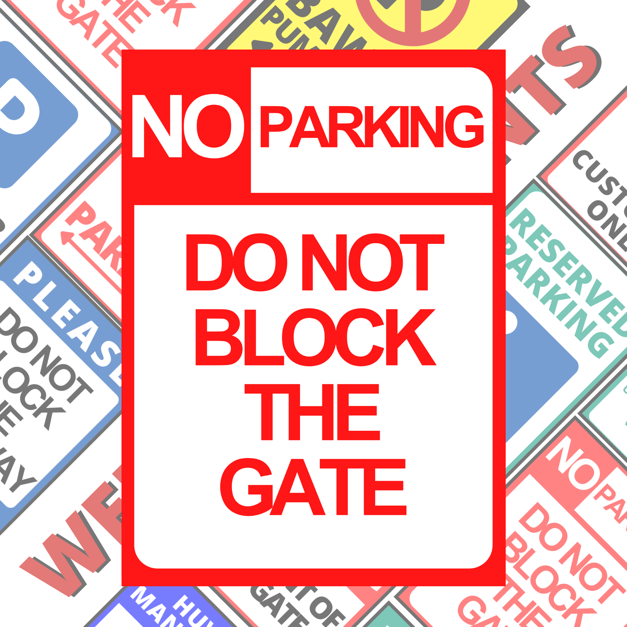 Eyoloty Dont Block Driveway Sign,Please Do Not Block The Driveway Thank You Sign