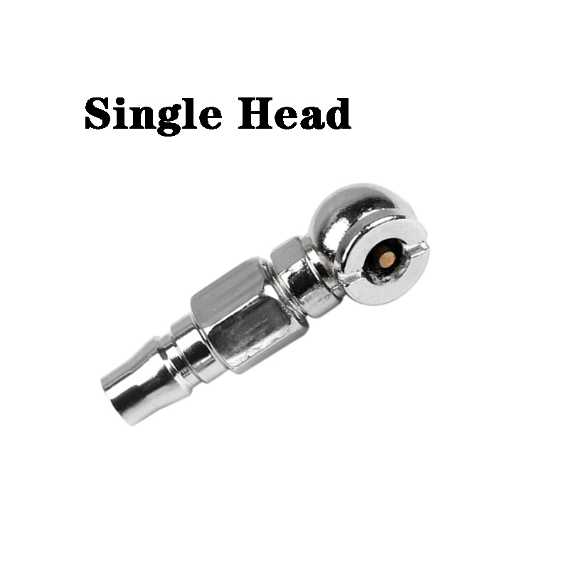 Tire Inflator Nozzle Single Doublehead Tyre Air Inflator Nozzle Steel