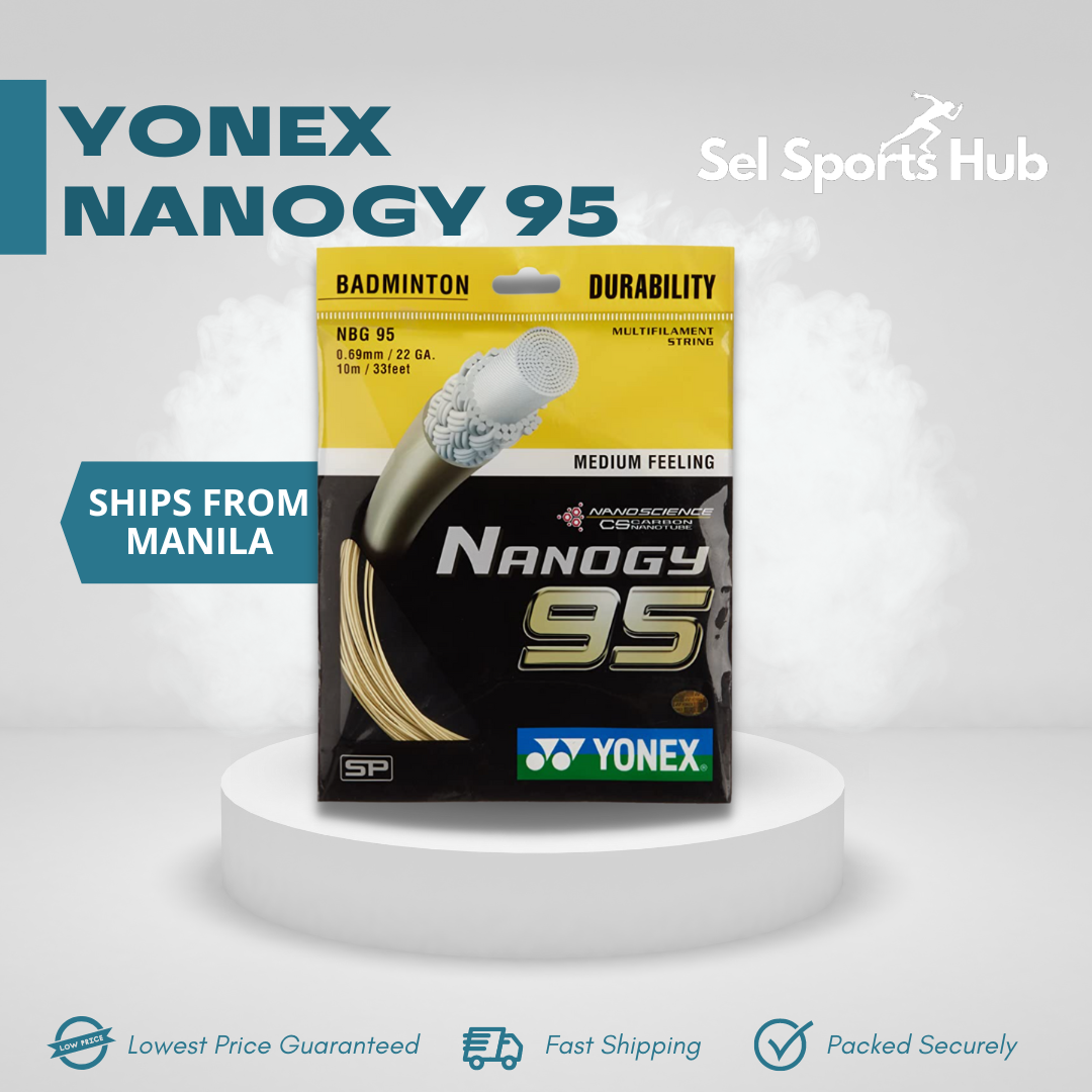 Yonex Nanogy 95 Badminton Racket String Gut Nanogy NBG95 Lazada PH
