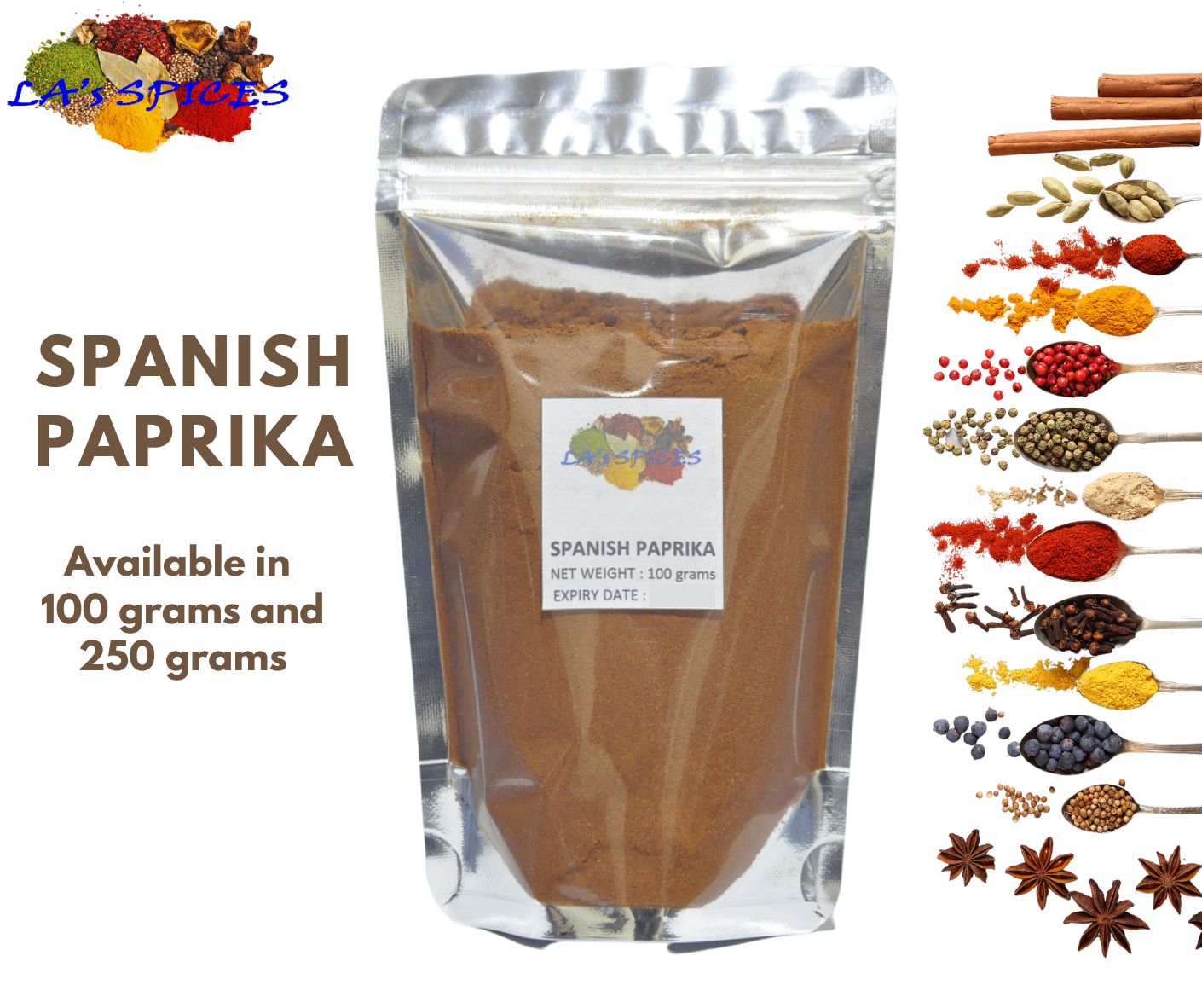 Spanish Paprika 100 grams, 250 grams and 500 grams Lazada PH