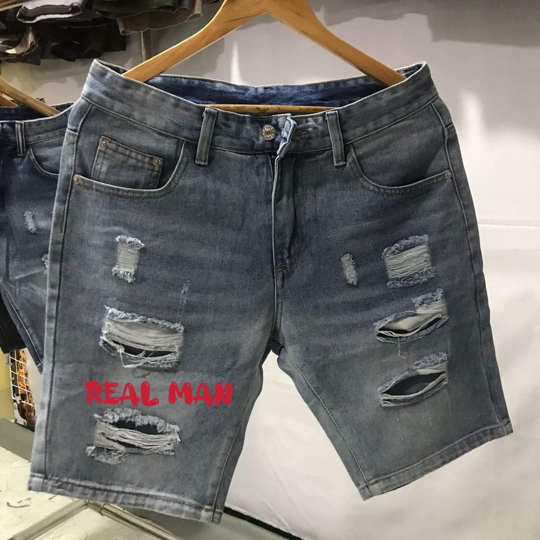 Bangkol Tattered Maong Short ---- 28 - 38 | Lazada PH