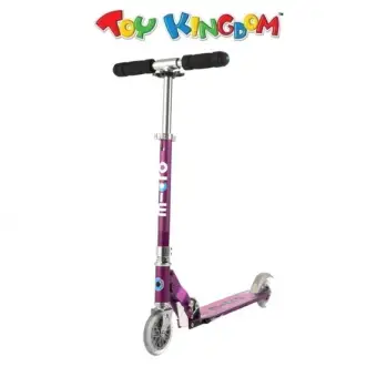 purple kids scooter