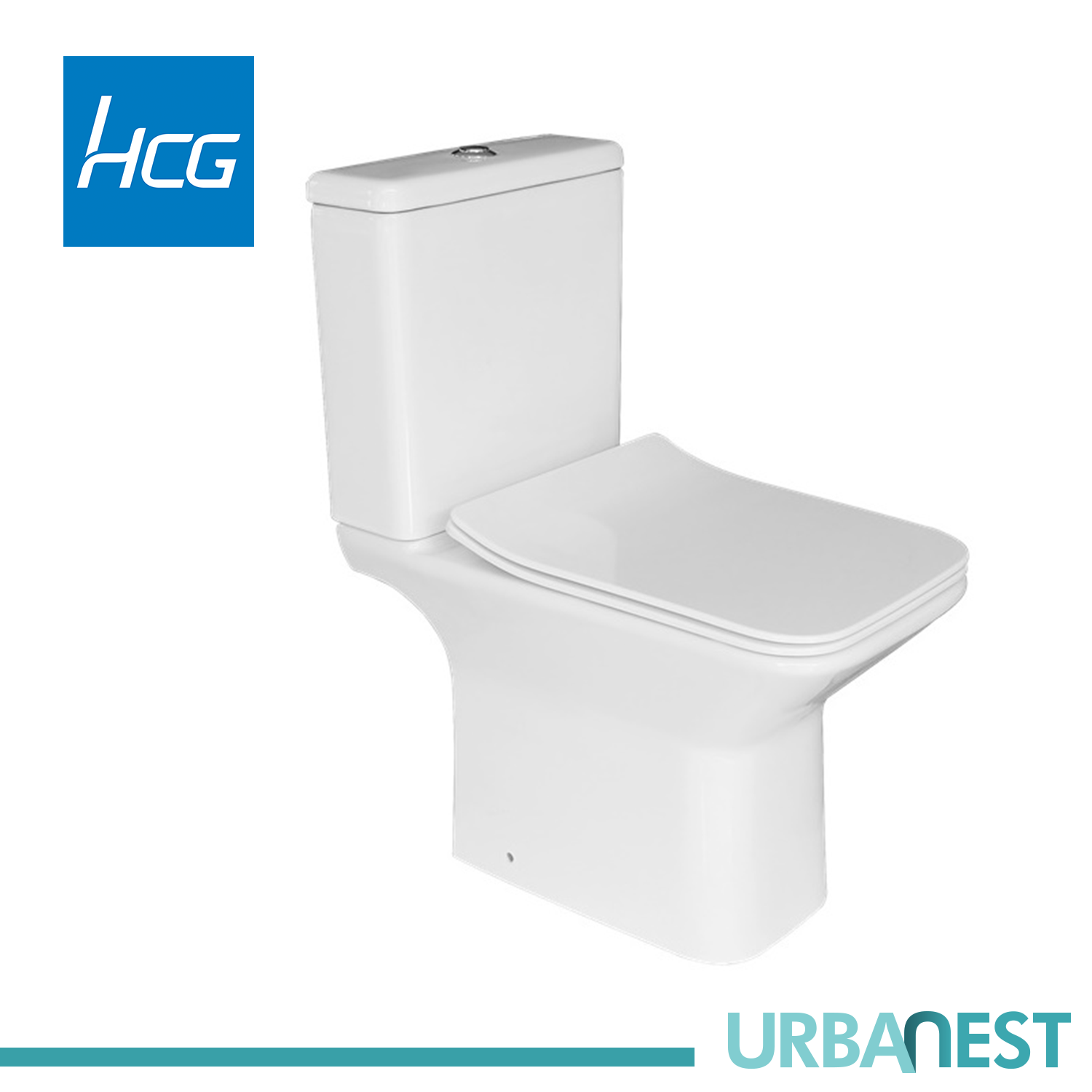 HCG Brizo CS5060 AW Rimless Water Closet w/warranty protected