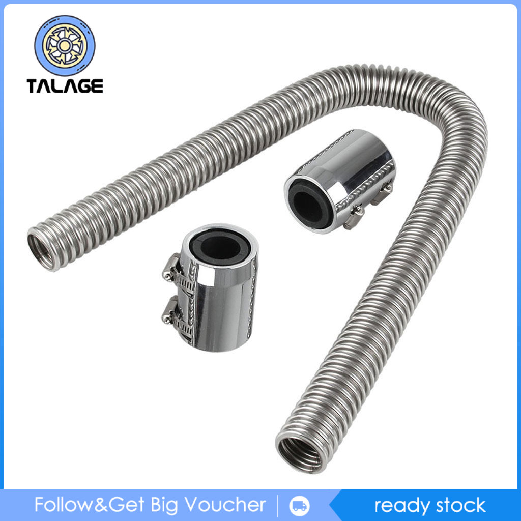 Radiator Hose 36'' Flexible Stainless Steel Upper Or Lower Kit+2 X ...