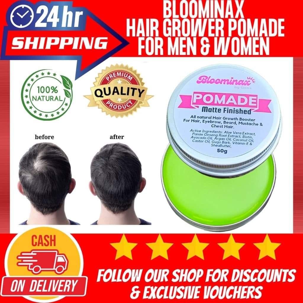 ⚡ ⭐ BLOMINAX POMADE original HAIR GROWER POMADE 50g all natural For