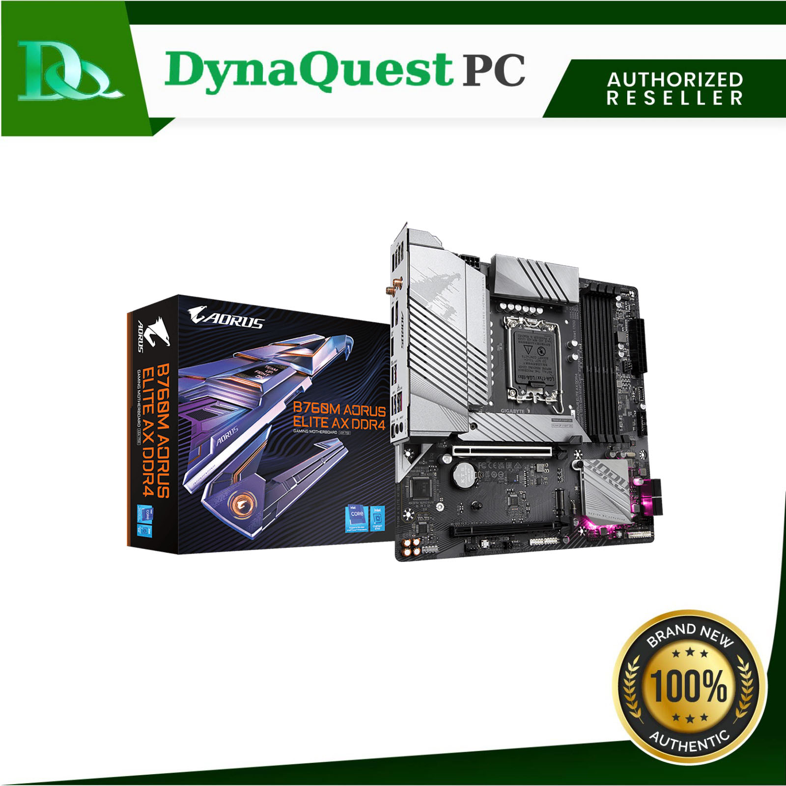 Gigabyte B760M Aorus Elite AX DDR4 Gaming LGA1700 Motherboard Lazada