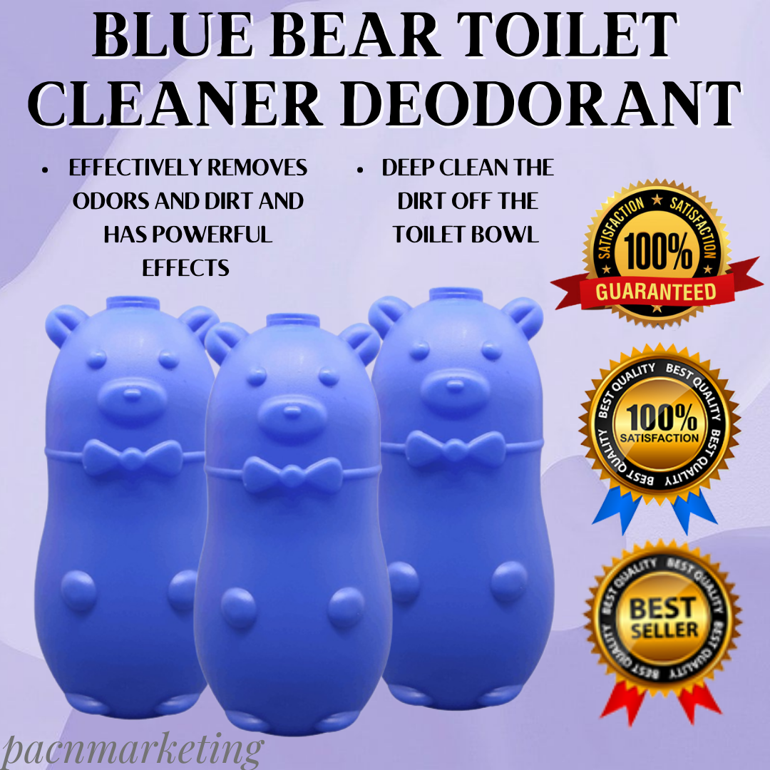 Best Seller BLUE BEAR TOILET CLEANER DEODORANT Toilet Bowl Magic Automatic Detergent Septic