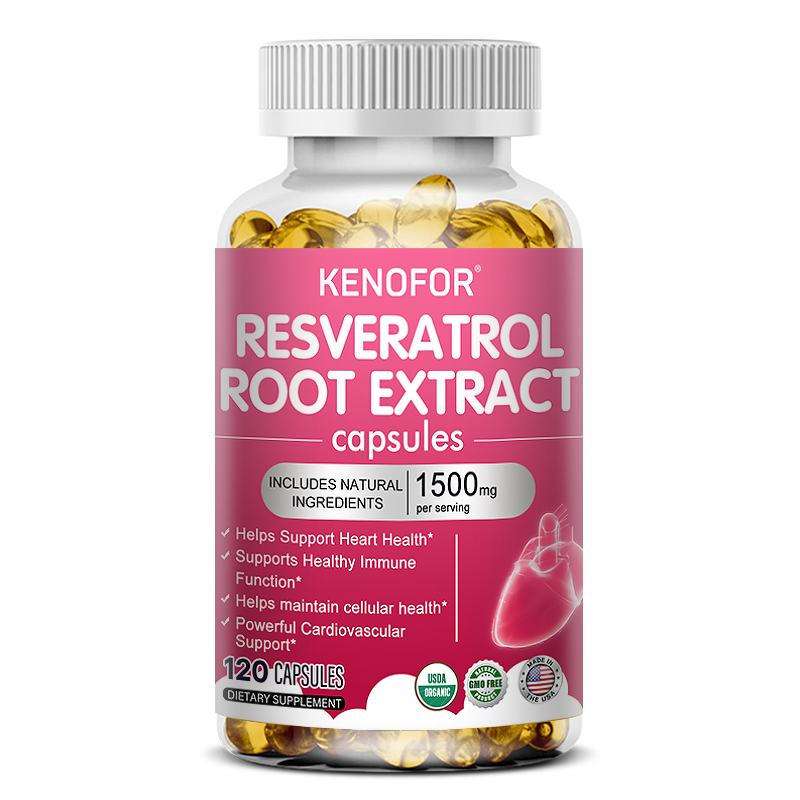 Kenofor Resveratrol Root Supplement Antioxidant Supplement to Support