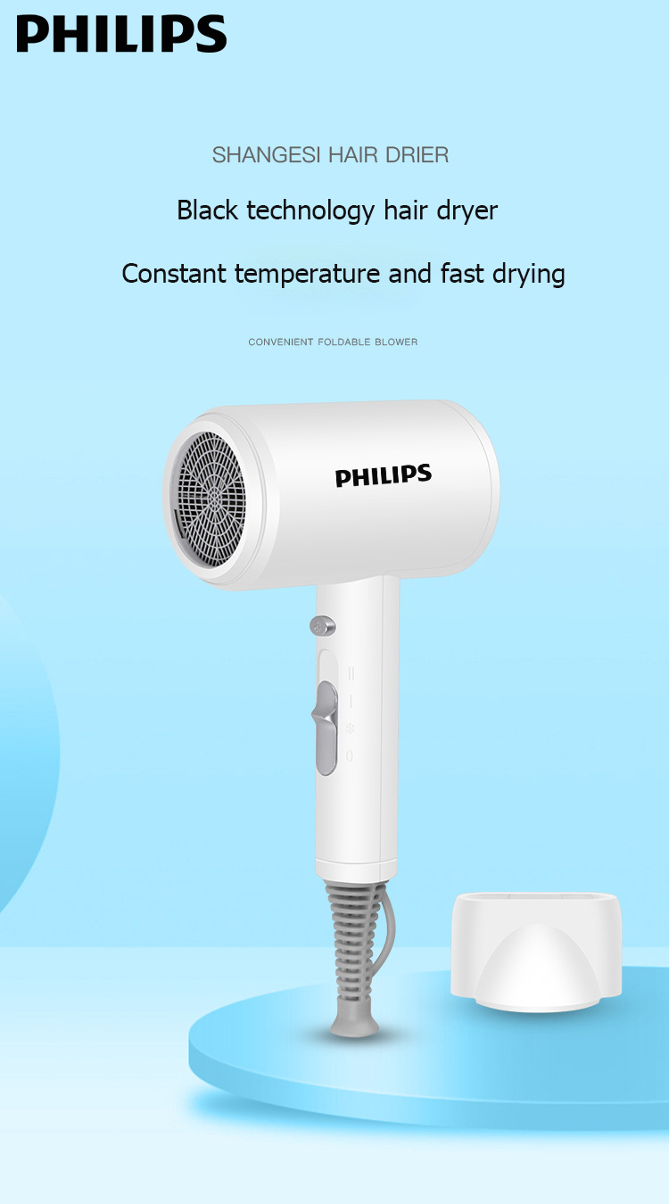 Philips Electric Hair Dryer Ion Hair Dryer Water Ion Hair Dryer Nourish