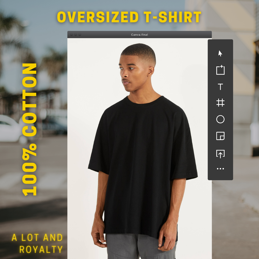 T shirt Oversized Tee 